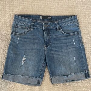 KUT from the KLOTH Mid-Rise Denim Shorts Size 2